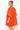 Elisa Corduroy Dress Orange